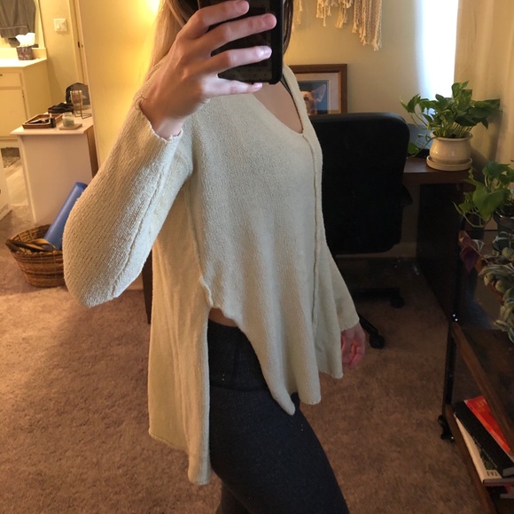 Long sleeve sweater blouse - Picture 2 of 4